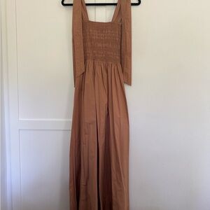 Doen Brown Maxi Dress